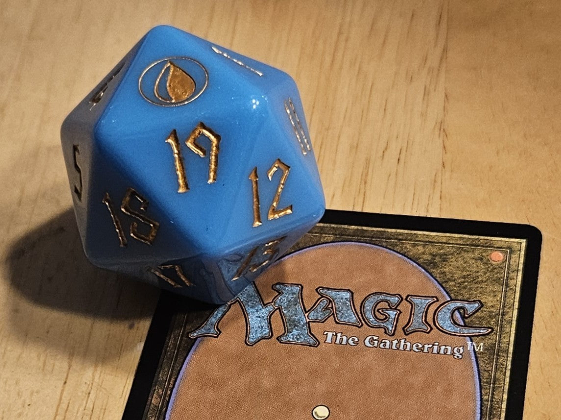Island Mana Spindown Acrylic D20