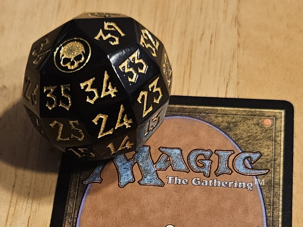 Swamp Mana Spindown Metal D40