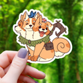 Cerberus Druid Ttrpg Class Sticker