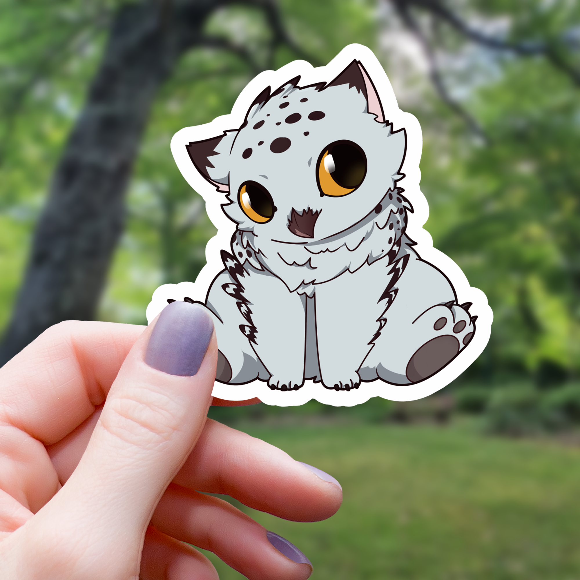 Polar Tabletop RPG Monster Sticker - 3"