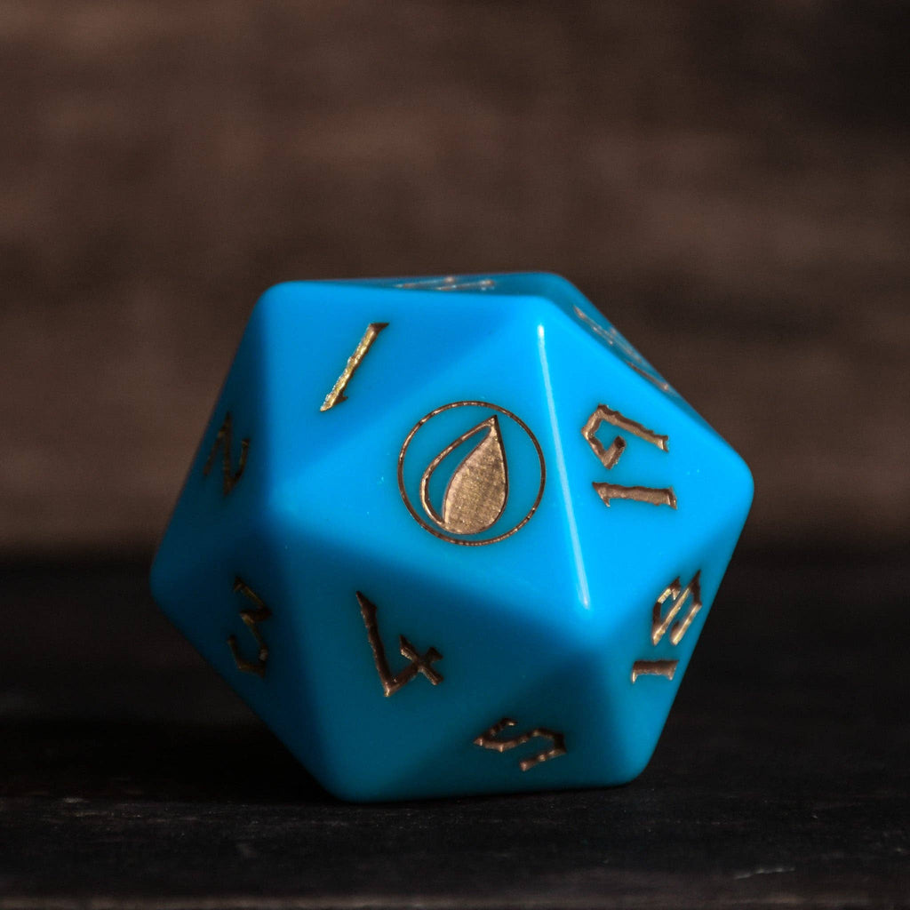 Island Mana Spindown Acrylic D20