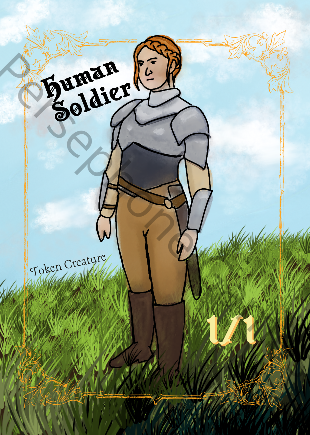 Digital Download 1/1 Human Soldier Token - Series 1
