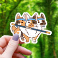 Cerberus Monk Ttrpg Class Sticker - 3